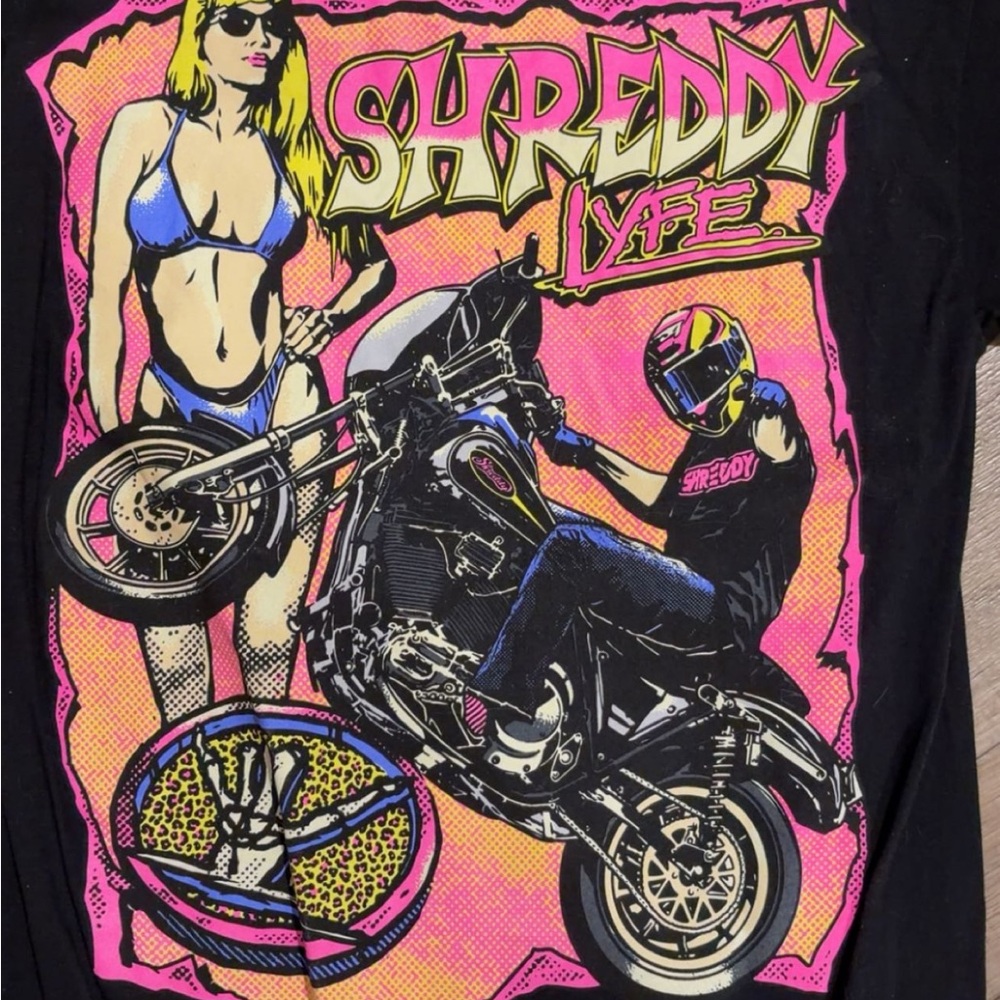 Shreddy Lyfe Size Small Tee Shirt